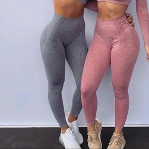 Grey Seamless Leggings (Perfect Gymshark Dupe)